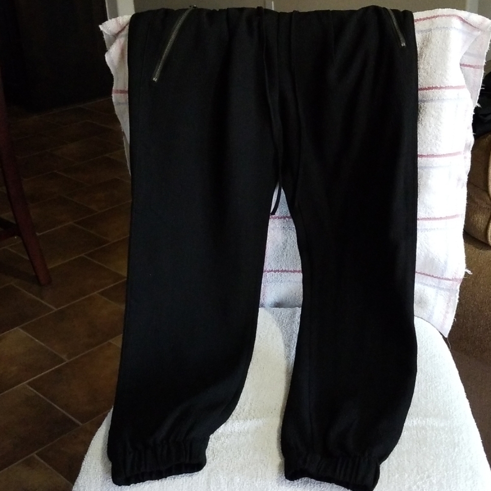 Black Dressy Joggers